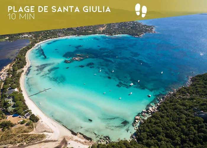 Villa U Mulinu, Vue Panoramique Santa Giulia *